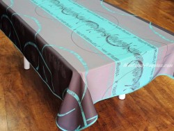 Mantel antimanchas - Modelo ASTRID - Azul