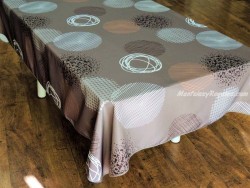 Mantel Antimanchas - Modelo ESPACIO - Marrón