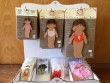 Expositor Muñecas recortables madera con vestido (varios tamaños) 