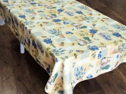 Mantel antimanchas - Modelo RAMO LAVANDA - Amarillo