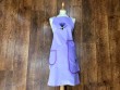 Delantal + paño algodón Lavanda violeta