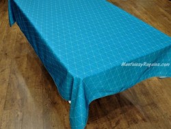 Mantel antimanchas - Modelo GEO - Azul