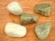 Piedras pulidas de Cuarzo Verde