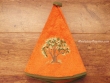 Paño redondo de cocina - Modelo ÁRBOL - Naranja