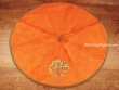 Paño redondo de cocina - Modelo ÁRBOL - Naranja