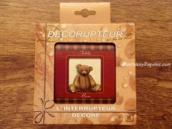 Interruptor eléctrico - Modelo TEDDY BEAR