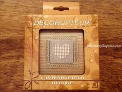 Interruptor eléctrico - Modelo COEUR VICHY