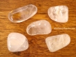 Piedras pulidas de Cuarzo Cristal