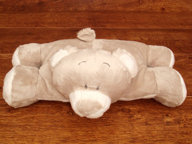 Peluche osito gris/blanco 36