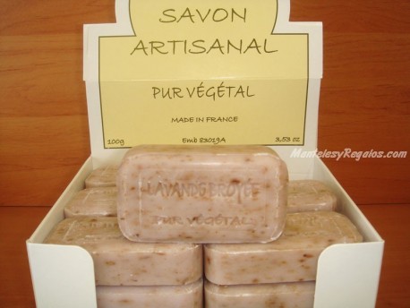Jabón Vegetal Puro de LAVANDA - 100 gr.