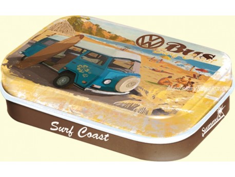 Caja metal caramelos mentolados - W BUS SURF COAST de Nostalgic-Art