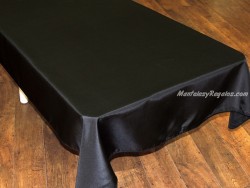 Mantel Antimanchas de Poliéster - Modelo LISO - Negro