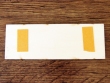 Placa rectangular para puerta - Costura (parte trasera con adhesivos)