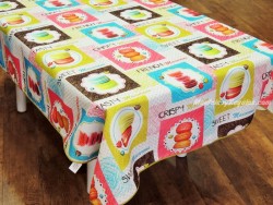 Mantel Antimanchas - Modelo MACARRONES - Multicolor