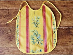 Babero adulto - Modelo UZÉS - Amarillo