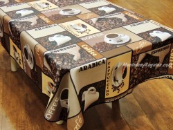 Mantel Antimanchas - Modelo COFFEE