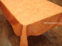 Mantel Antimanchas de Poliéster - Modelo UNICOLOR - Naranja