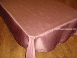 Mantel Antimanchas de Poliéster - Modelo LISO - Chocolate