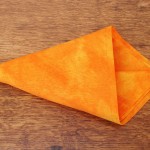 Servilleta de Algodón color naranja