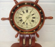 Reloj de madera 30 cm. modelo Timón