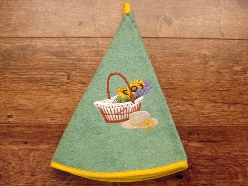 Originales Paños de cocina bordados